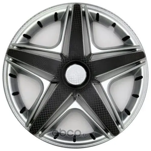 Колпак декоративный "NHL" Super Silver (пруж.) зад R-16 2шт
