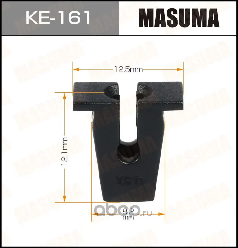 Клипса крепежная — MASUMA, арт. KE161