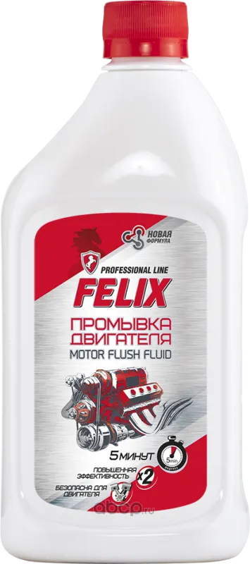 Промывка двигателя 5 минут FELIX 0.5л