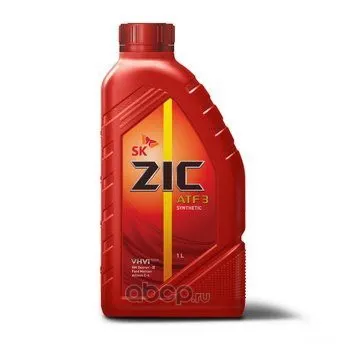 Масло трансмиссионное ZIC ATF DX III (кпп автомат, ГУР) 1л