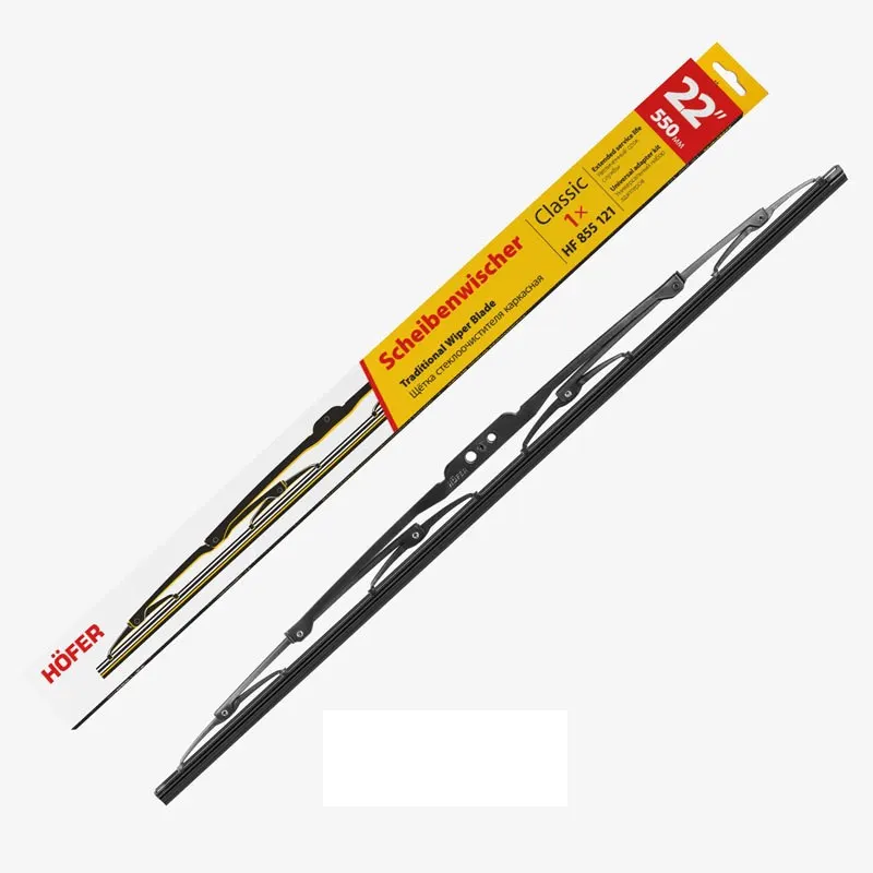 HOFER HF855121 Щетка стеклооч. каркасная 550 мм (1шт)