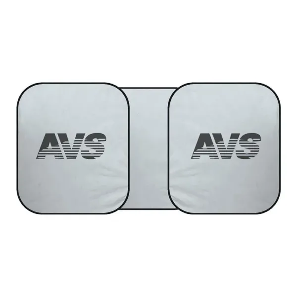 Шторка-экран солнцезащитная (на лобовое стекло) AVS CSB-1580-L 150х80см