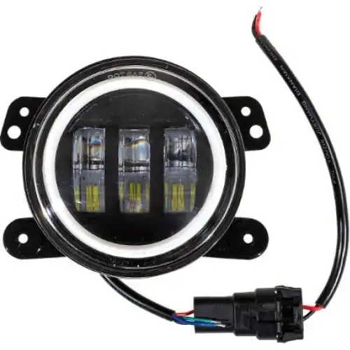 Фара OFF ROAD 92*92(125)*90 мм 12V/24V 30W 6000К 3 диода круглая