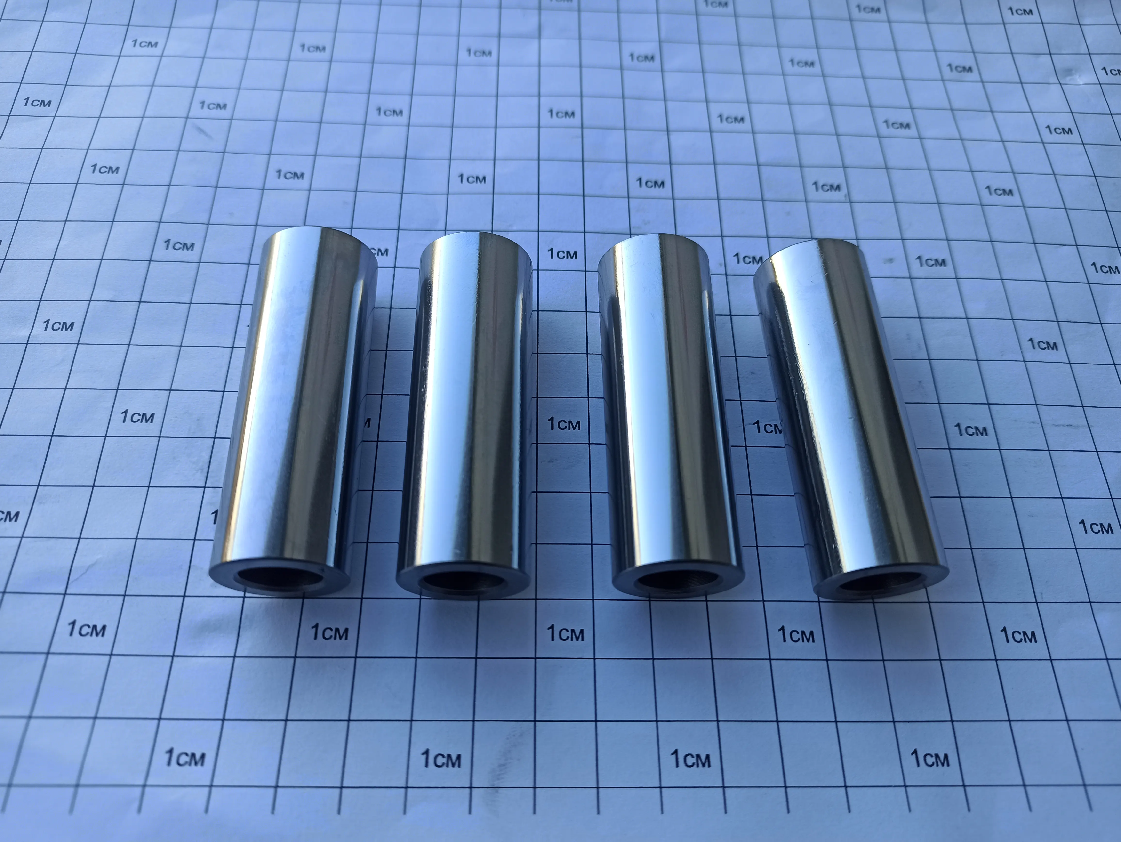 Палец поршневой к-т 4 шт. дв. ЗМЗ-406, PRO, красный, L=64 mm