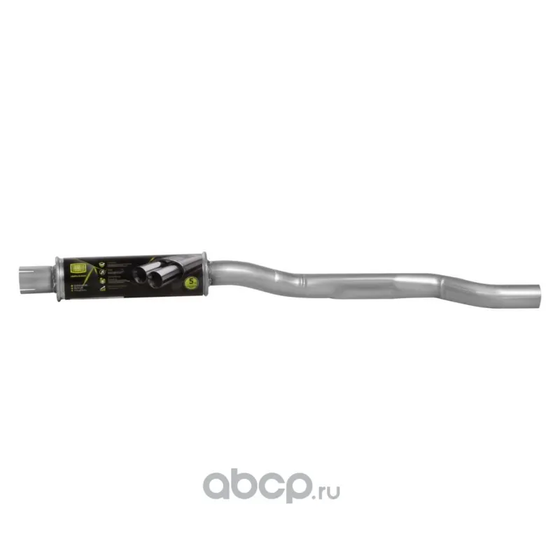 Резонатор ГАЗ 3110 (змз. 402) длинный (нержавеющая алюминизированная сталь)