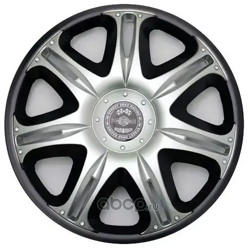 Колпак декоративный "Наскар" Super Silver (пруж.) R-13 /4/