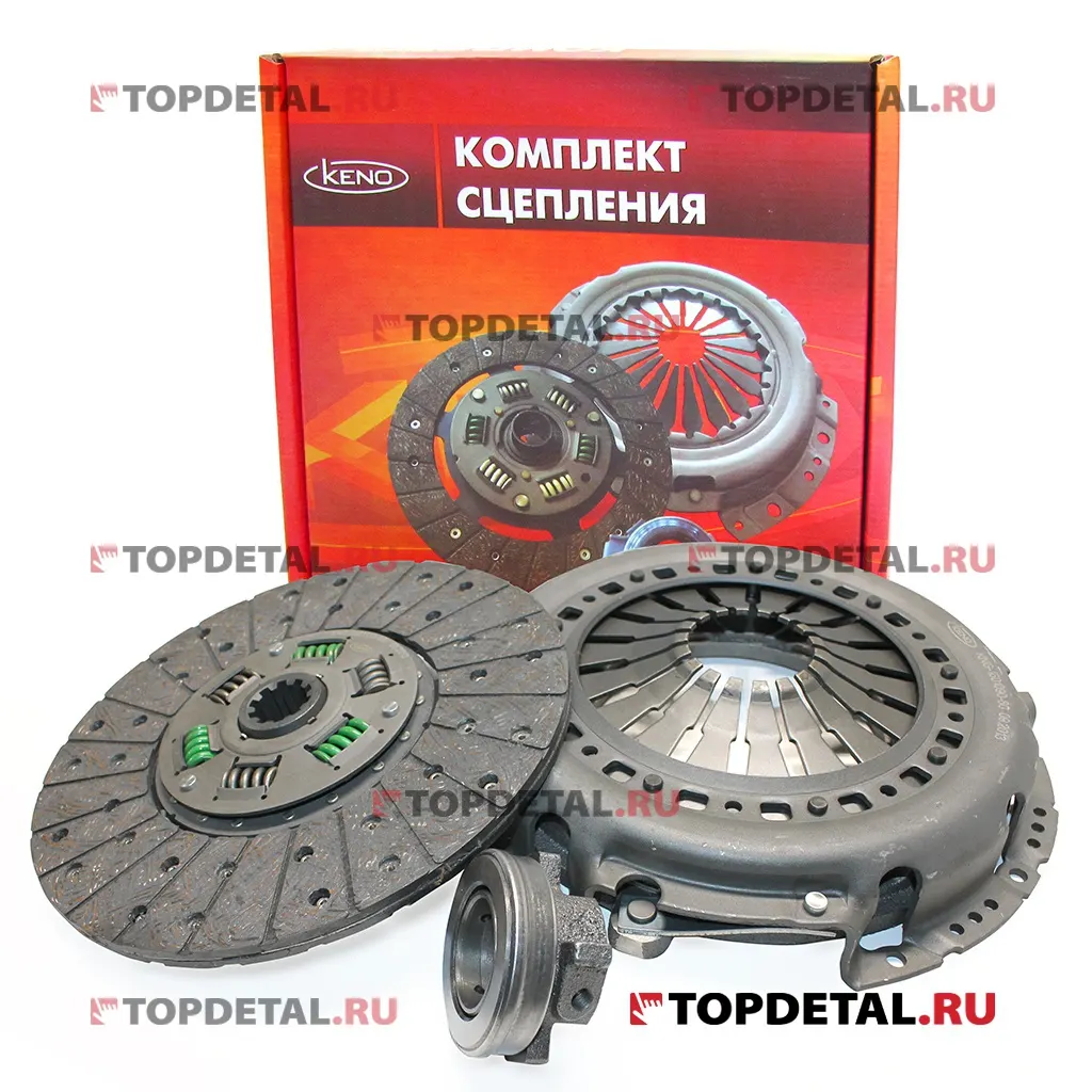 Комплект сцепления дв. 511, 5234 ГАЗ 53, 3307, ПАЗ 3205 — KENO, арт. KNG-1601000-80
