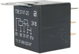 АВАР 738374700020 Реле стартера Г.,КамАЗ,ЗИЛ,МАЗ (24В) (аналог РС-530) (АВАР)