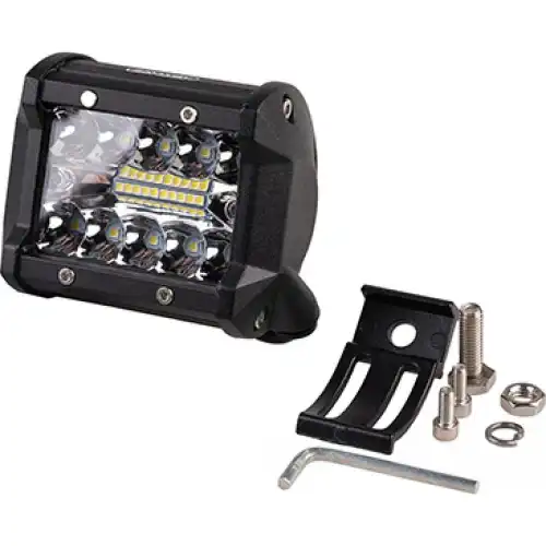Фара ближнего света OFF ROAD 95*80*60мм 12V/24V 60W 6000К 20 диодов прямоугольная светодиодная; SK