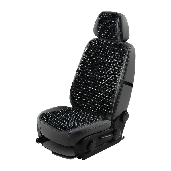 Накидка массажная AVS M2410B-BL (большая) шарики (Черный), 1 шт