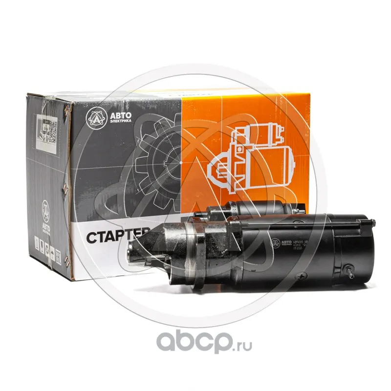 Стартер дв. 534 ЯМЗ (12В) 3.8 кВт (10 зуб) с доп.реле — AVTOELECTRICA, арт. AZF4383 AE