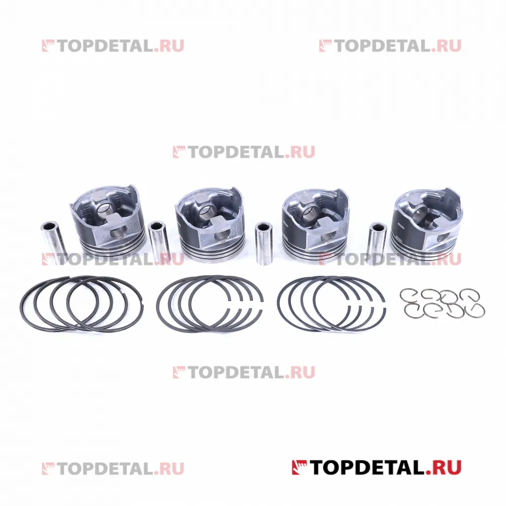 Поршень 101,0 421 (Molykote) с пальцем, стопорными и поршневыми кольцами (мот.к-т), (газ), груп Б ЗЗА
