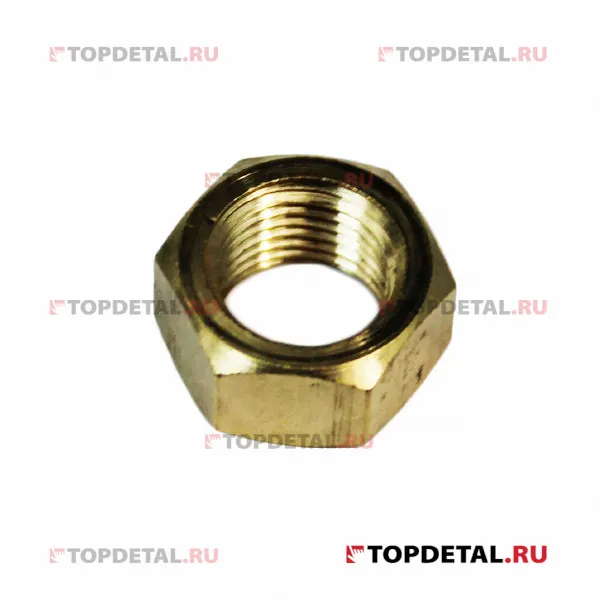 Гайка М10х1 коллектора кл.14 (латунная) (1уп-20шт); РЗИ