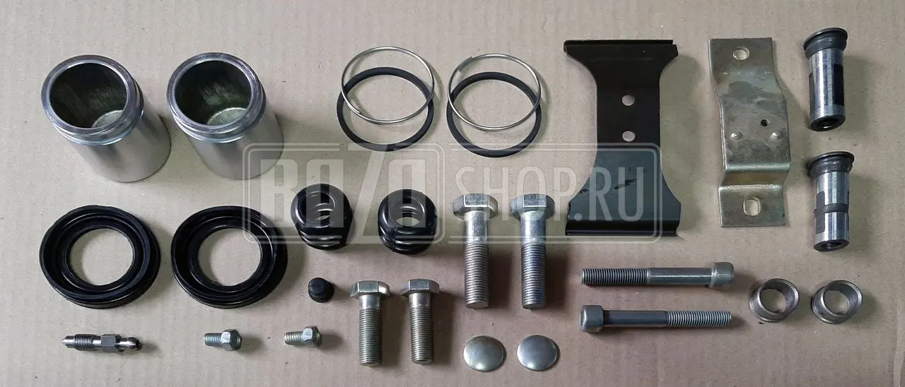 РК тормозной колодки УАЗ (накладки, заклепки) — MetalPart, арт. MP-N-035