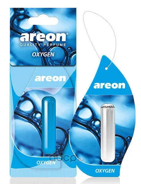 Ароматизатор воздуха подвесной гелевый AREON REFRESHMENT LIQUID 5 ML " OXYGEN"