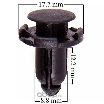 Клипса MITSUBISHI ASX/OUTLANDER/PAJERO/DELICA/DELICA D:5/ECLIPSE/GALANT (цена за 1шт, кратно 25шт) (