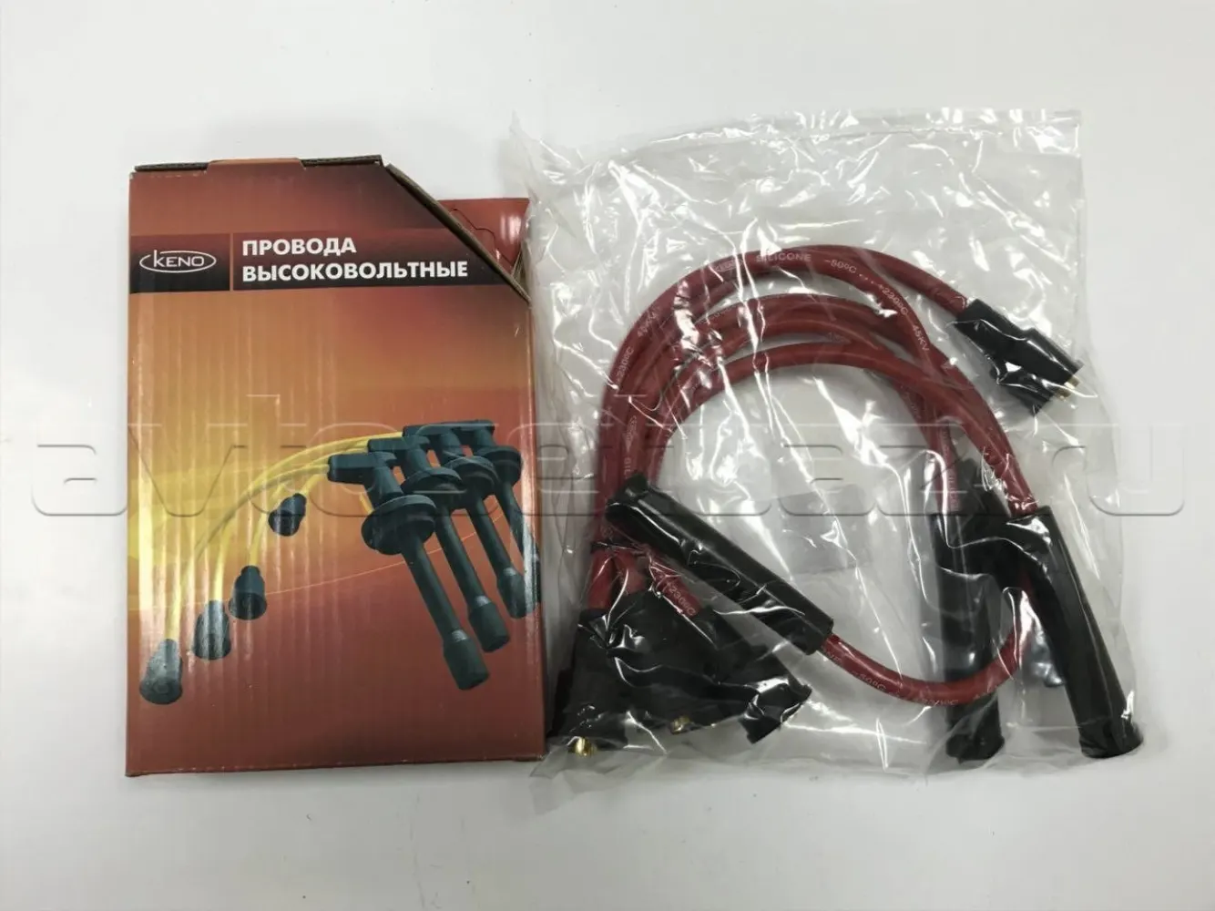 Провода в/в SILICONE с наконечниками к-т дв. ЗМЗ-402.10
