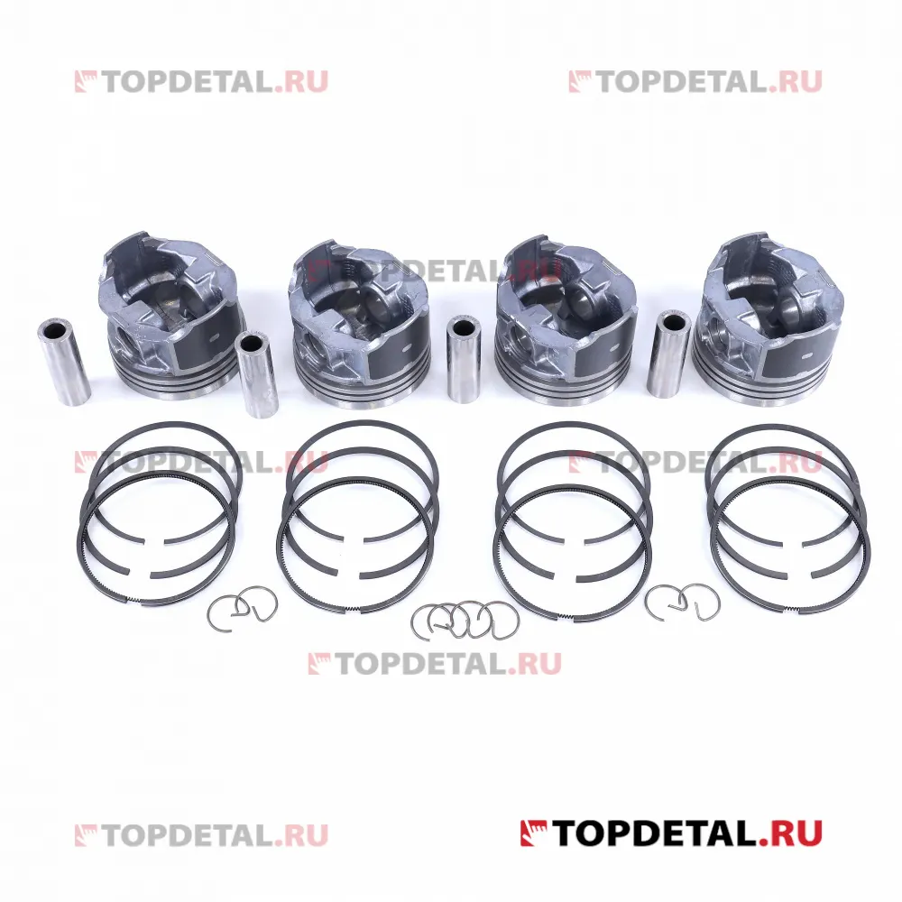 Поршень 93,0 406 (Molykote) с пальцем, стопорными и поршневыми кольцами, (мот.к-т), группа Б ЗЗА