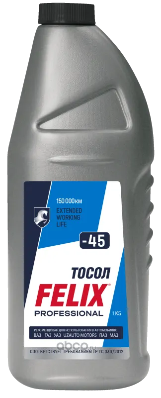 Жидкость охлаждающая Тосол (1 кг) -45