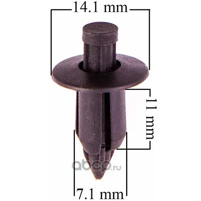 Клипса TOYOTA DYNA/HIACE TRUCK/OPA/TOYOACE 032 (цена за 1шт, кратно 25шт) (KJ-053)