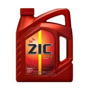 Масло трансмиссионное ZIC ATF DX II (кпп автомат, ГУР) 4л