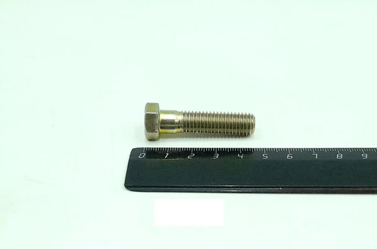 Красная Этна 290775П29 Болт М10х 40х1,50 ГАЗ-3302 с полной резьбой кронштейна рессоры ЭТНА (кл.прочн 9.8 )