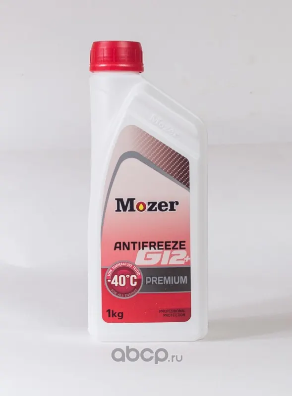Антифриз G12+ -40 (1 кг) красный — MOZER, арт. 4606444