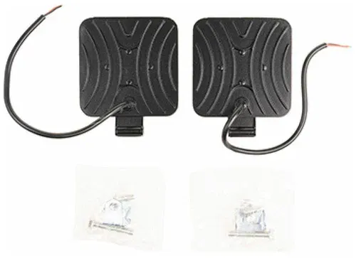 Фара дальнего света OFF ROAD 85*85(102)*19мм 12V/24V 27W 6000К компл 2 шт 9 диодов квадратная светод