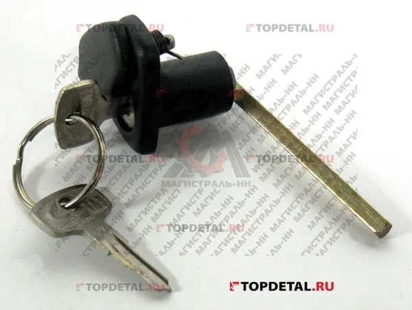 Личинка замка двери ГАЗ 3307 в сб. с ключ