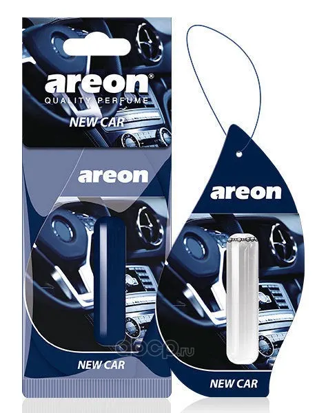 Ароматизатор воздуха подвесной гелевый AREON REFRESHMENT LIQUID 5 ML " NEW CAR"