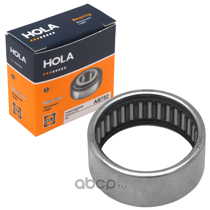 Подшипник 4020 шкворня ГАЗон Next игольчатый (пневмоподвеска) — HOLA, арт. AB752