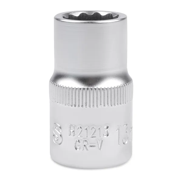 Головка торцевая 12-гранная 1/2''DR (13 мм) AVS H21213