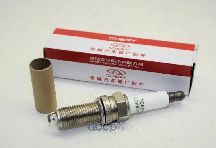 Свеча зажигания F4J16-3707010 Chery (длинная) М14х1,25х26 (класс качества O+)