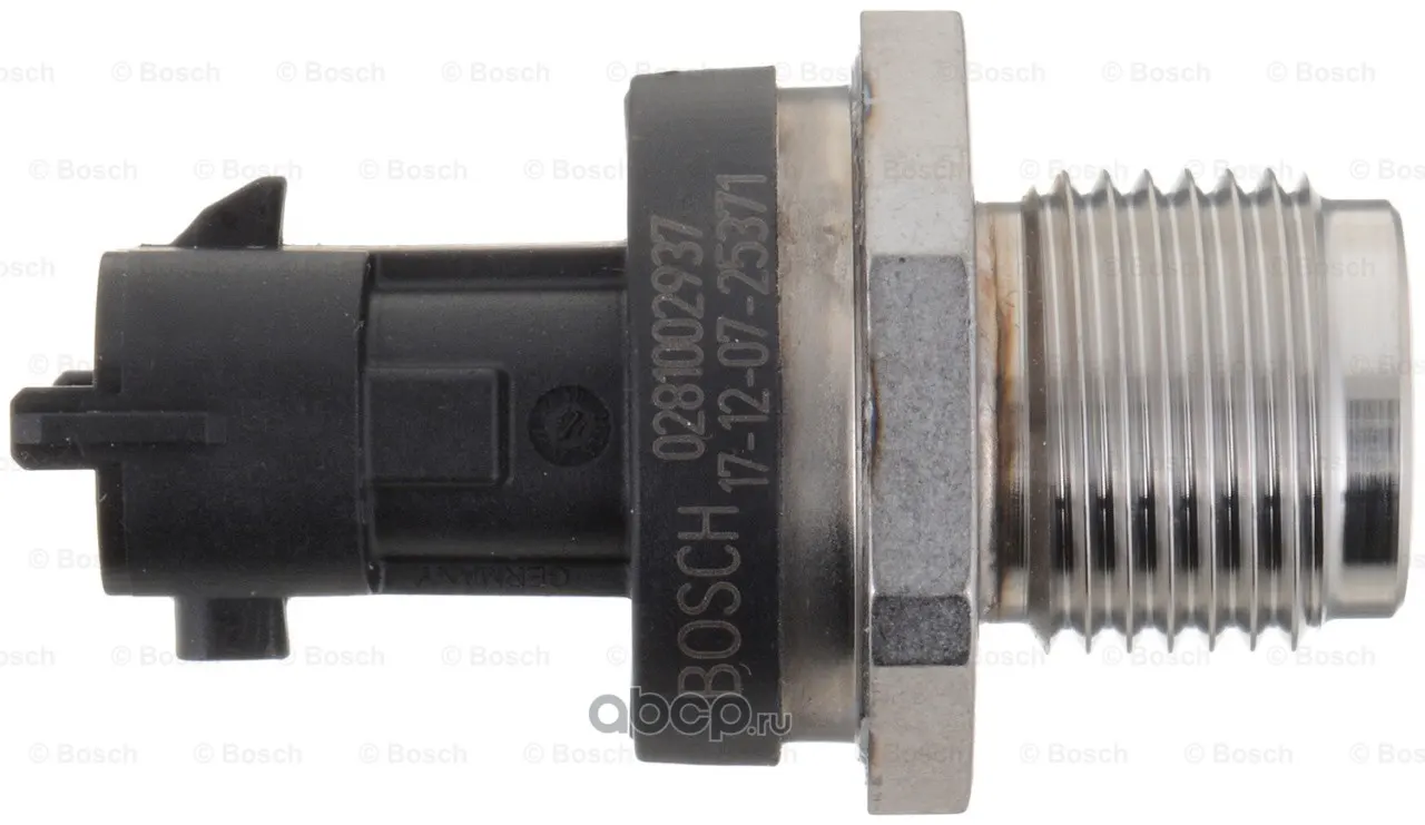 Датчик давления топлива ГАЗ-3309, Валдай дв. Cummins ISF 3.8L (0281002937)