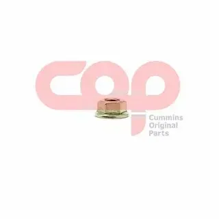 Гайка шпильки крепления турбокомпрессора дв. Cummins 2.8 (.3929777F); ГАЗ