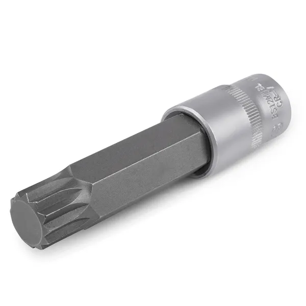Головка со вставкой 1/2" SPLINE (M18, L=100 мм) AVS BS12M18L