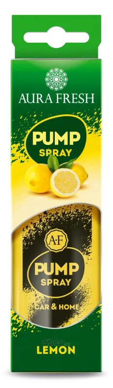 Ароматизатор воздуха спрей AURA FRESH SPRAY Lemon 50 ml