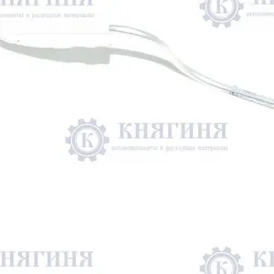 Трубка тормозная ГАЗель от гидроагрегата к шлангу заднего контура ГАЗ Оригинал