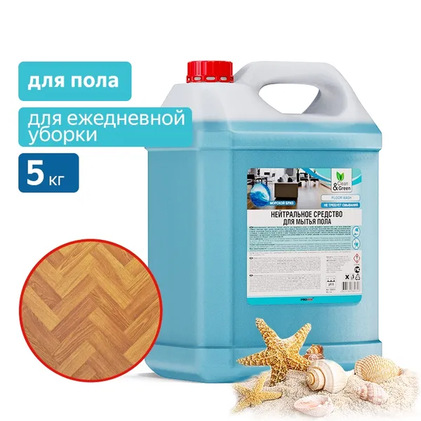 Нейтральное средство для мытья пола 5 кг Clean&Green CG8031