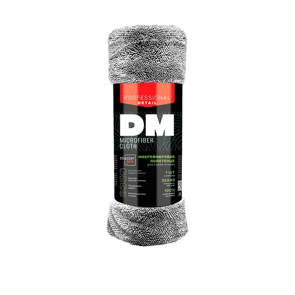 Микрофибровое полотенце для сушки кузова DM-0410 (35x40см) (1шт)