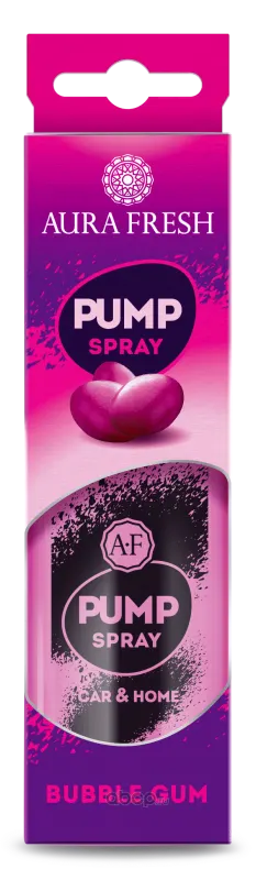 Ароматизатор воздуха спрей AURA FRESH SPREY Bubble Gum 50 ml