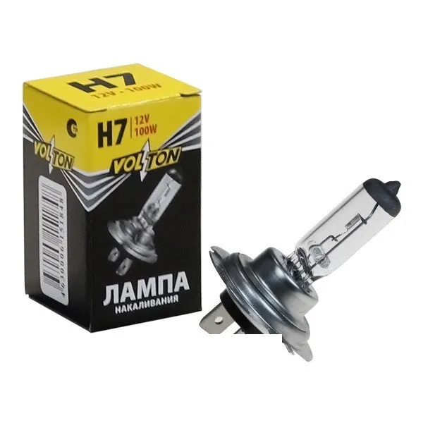 VOLTON VLT1412 Лампа галогенная H7 12В 100 Вт PX26d "VOLTON