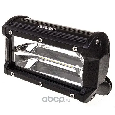 Фара ближнего света OFF ROAD 130*70мм 12V/24V 72W 6000К 24 диода прямоугольная светодиодная