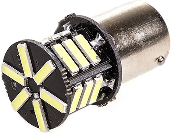 Лампа R21W 12V/21/4W (BAZ15d) 2 конт. (со смещенным цоколем) HD; VETTLER