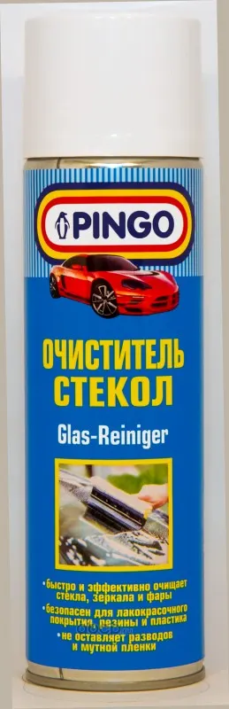 Очиститель стёкол аэр. 500мл PINGO