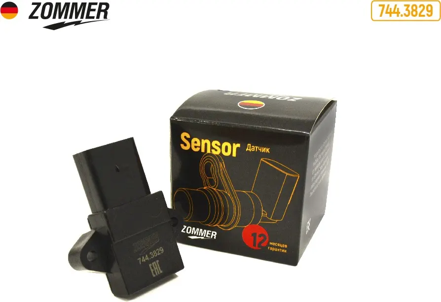 Zommer 7443829 Датчик абсолютного давления 3302 4216 Е-3,Daewoo,Zaz,VW Golf ZOMMER