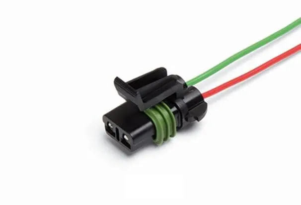 CARGEN AX434 Разъем (2pin) 2 контакта электродвигателя отопителя, вентилятора отопителя, сепаратора топливного фильтра двигателя
