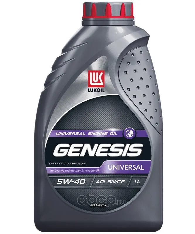 Масло моторное Лукойл GENESIS 5W40 UNIVERSAL 1л. п/с