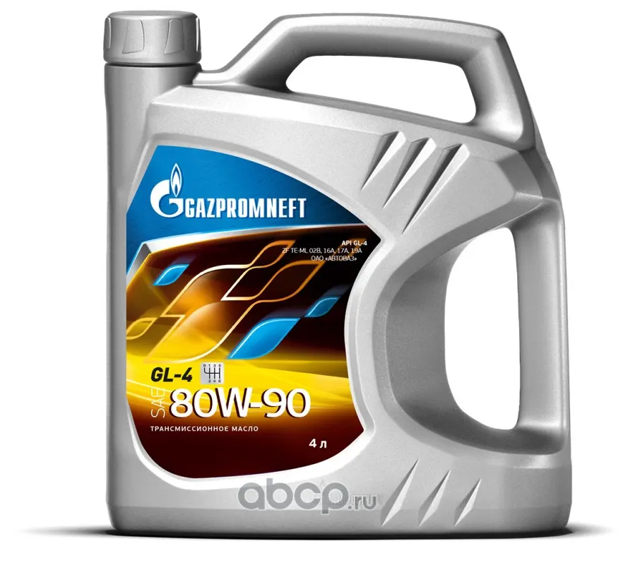Масло трансмиссионное Gazpromneft GL-4 80W90 4л