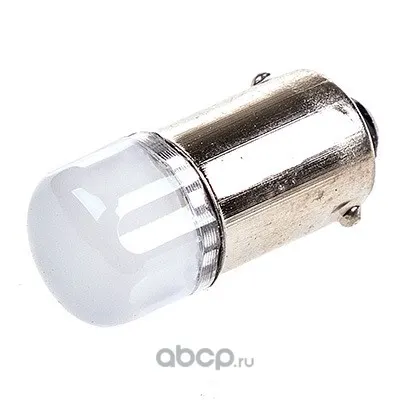 Лампа диод T8.5 (T4W) 12V 2 SMD диода BA9s 1-конт керамика Белая Габариты (цена за 1 шт, кратно 2 шт